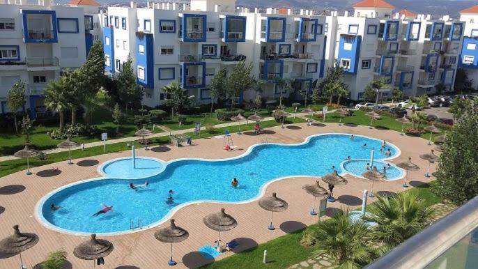 Superbe Appartement Au Centre De Cabo Negro En Residence Avec Piscines Et Tobogan المظهر الخارجي الصورة